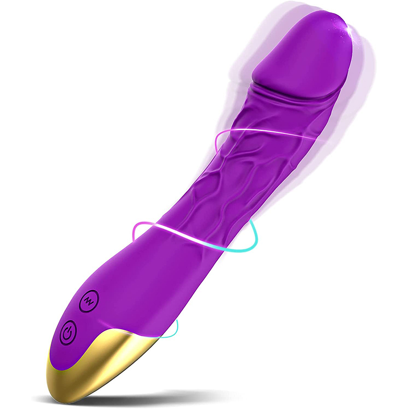 2 väriä Realistic Vibrator Dildot naisille silikoni vedenpitävä